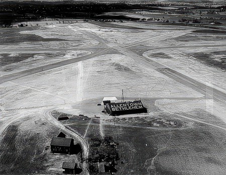 1937 Aerial View of ABE Airport